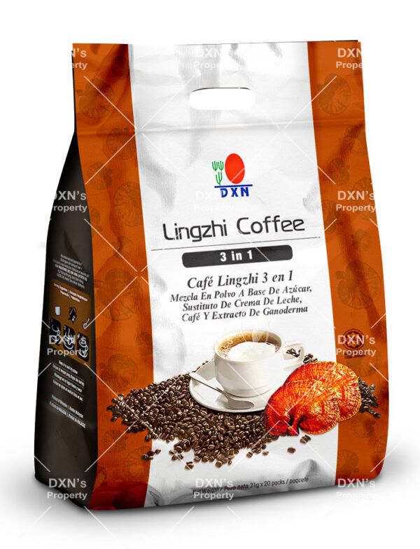 CAFÉ LINGZHI 3en 1 DXN Ganoderma